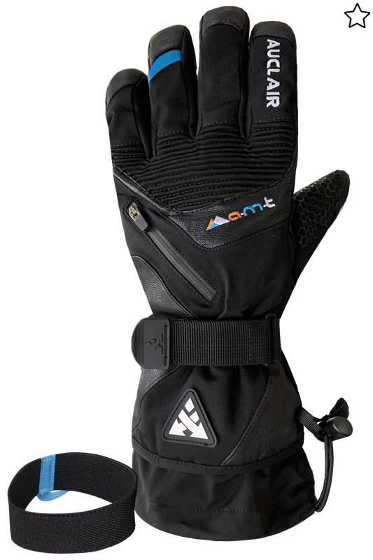 Panorama Softshell Gloves - Men-Glove-Auclair-S-BLACK/BLACK-Auclair Sports