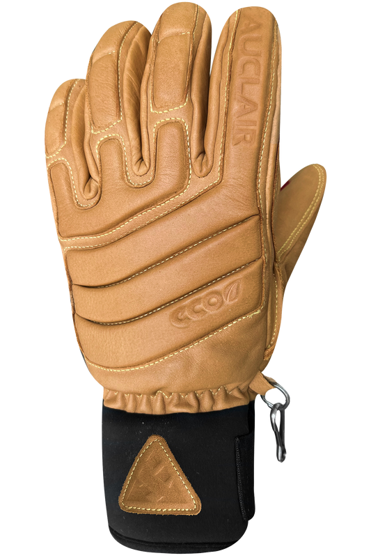 Eco Racer Gloves - Men-Glove-Auclair Sports-S-BLACK/TAN-Auclair Sports
