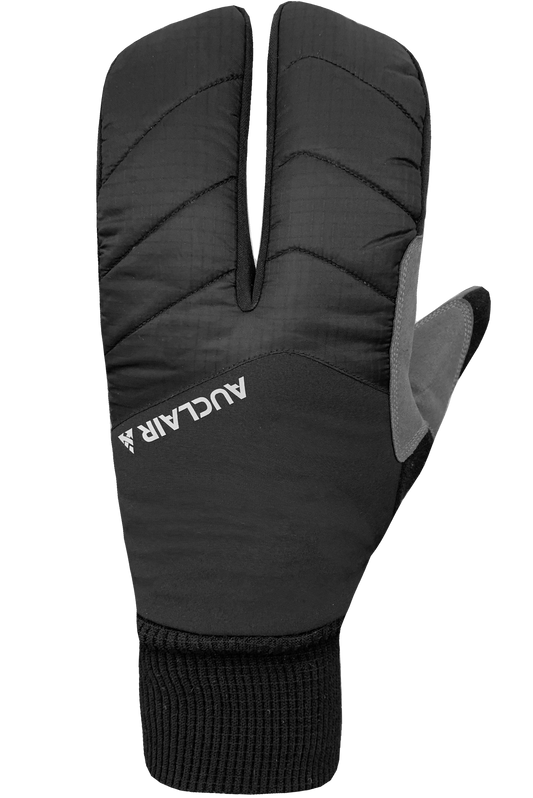 Hybrid XC 2-Finger Mitts - Adult , Black