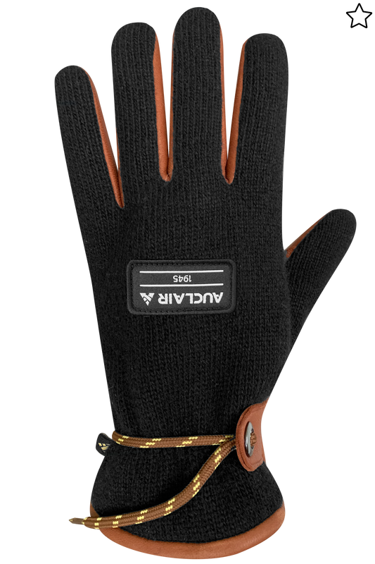 Ted Gloves - Men-Glove-Auclair-S-BLACK/COGNAC-Auclair Sports