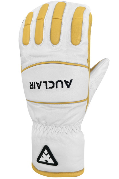 Son of T 4 Mitts - Adult, White/Gold